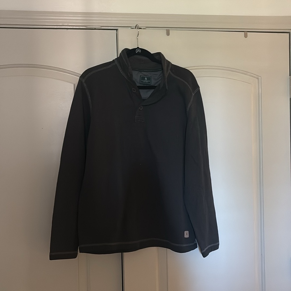 G.H. Bass & Co. Men's Charcoal Turtleneck Sweater